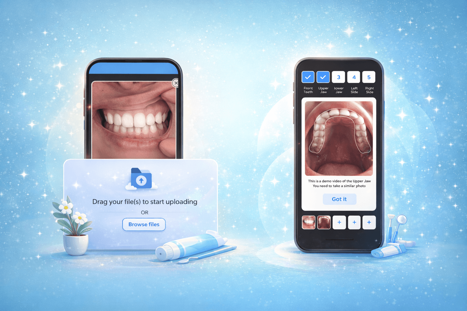 AI Oral Scanning experience